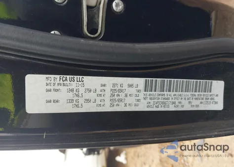 2016 Dodge Journey Se из США, поврежденный, VIN 3C4PDCAB0GT171848